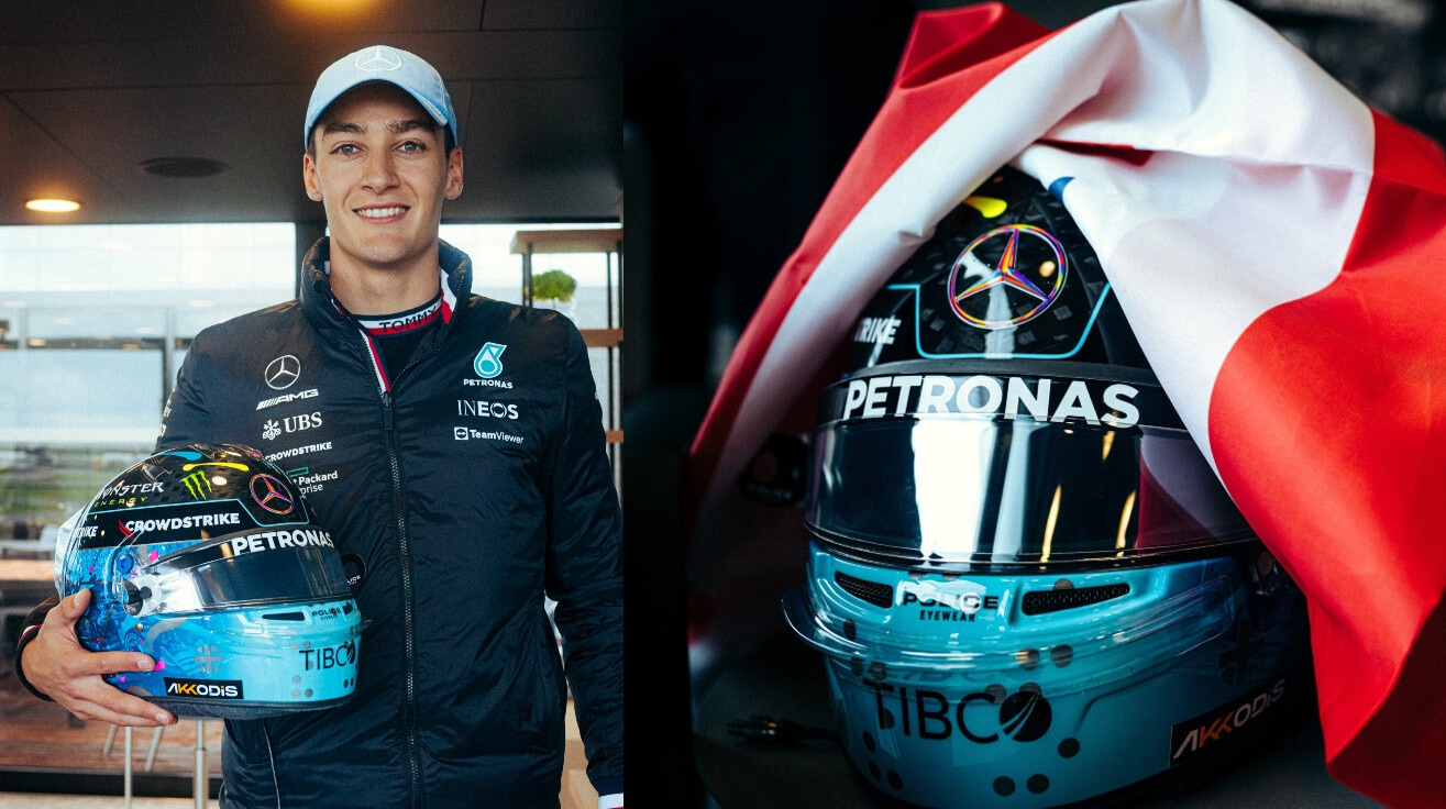 GP Gran Bretagna, i caschi speciali dei piloti a Silverstone