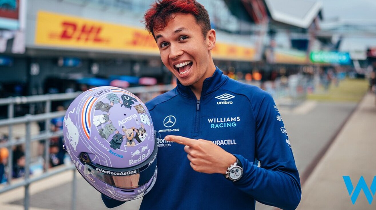 GP Gran Bretagna, i caschi speciali dei piloti a Silverstone