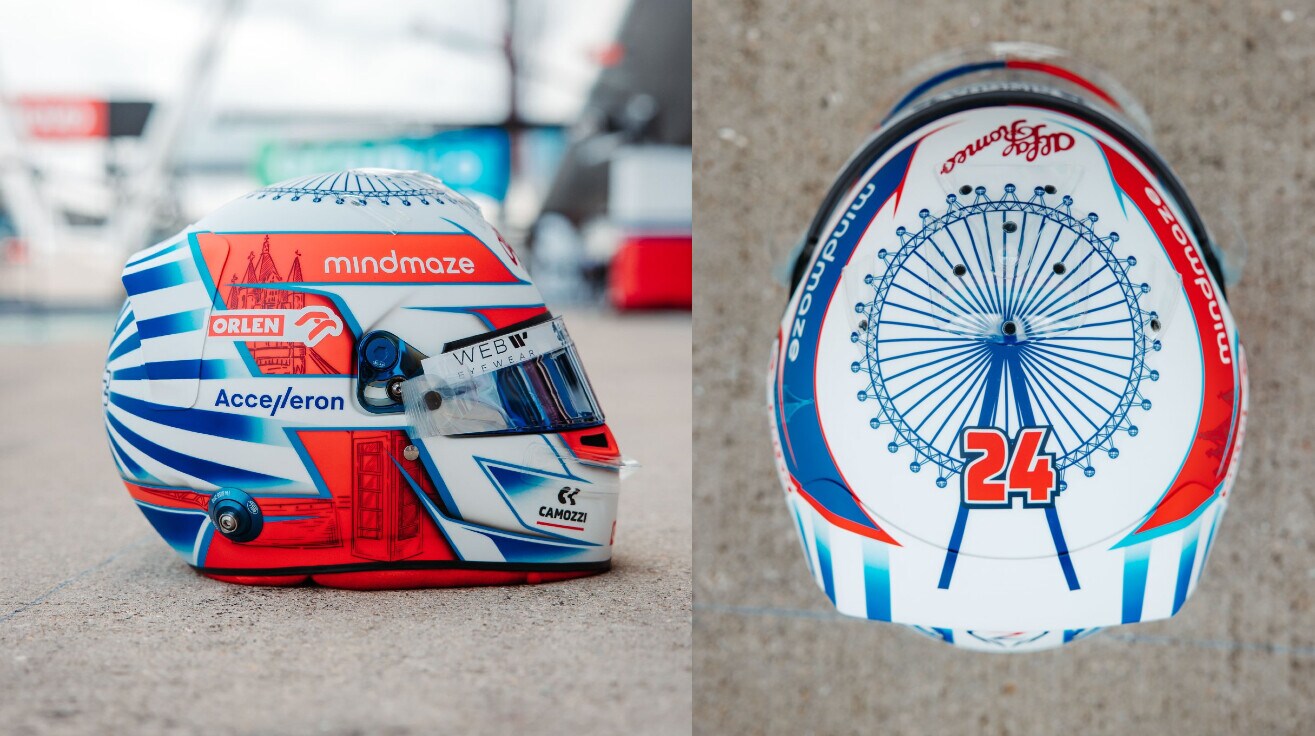 GP Gran Bretagna, i caschi speciali dei piloti a Silverstone