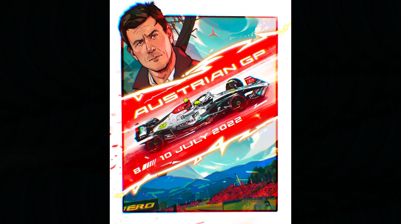 GP Austria, i poster dei team per la gara al Red Bull Ring