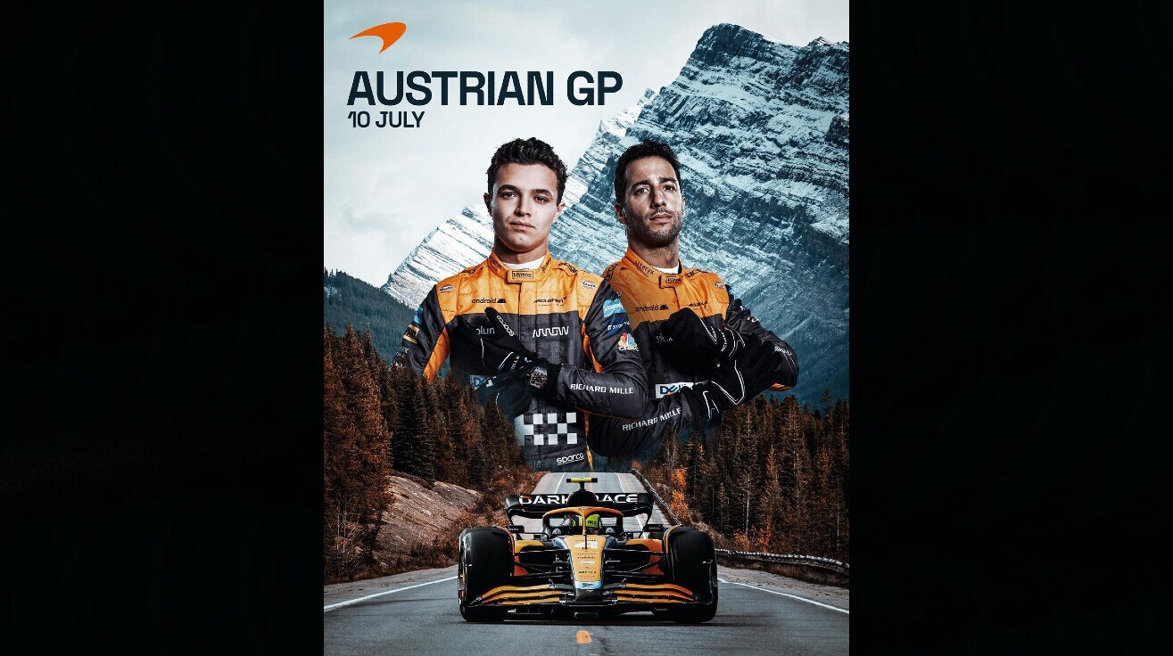 GP Austria, i poster dei team per la gara al Red Bull Ring