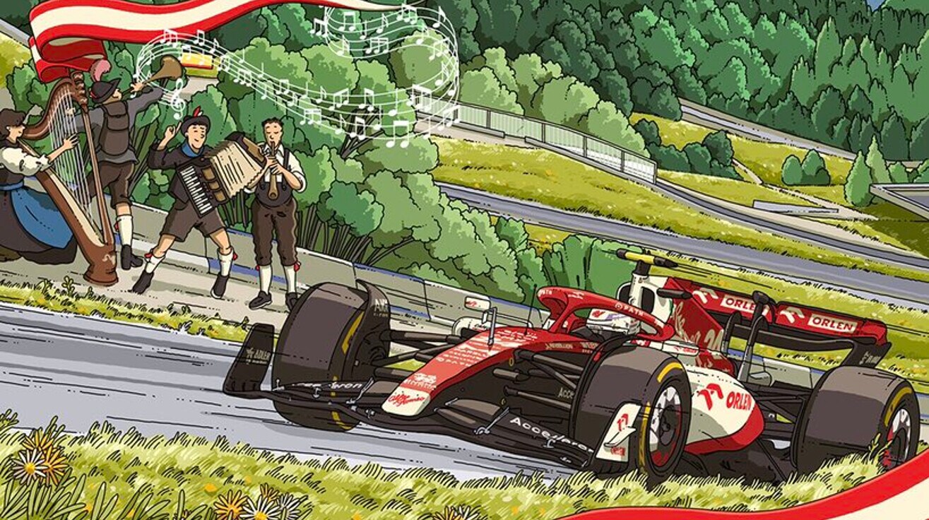 GP Austria, i poster dei team per la gara al Red Bull Ring