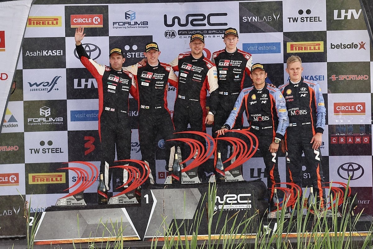 WRC, Rally Estonia: Rovanpera vince il quinto rally della stagione