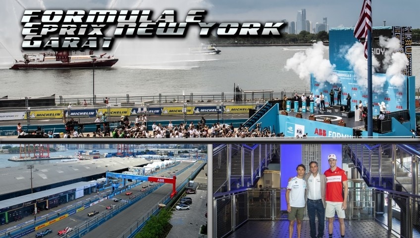 ePrix di New York: prima vittoria per Cassidy, ma gara1 è un marasma bagnato e totale