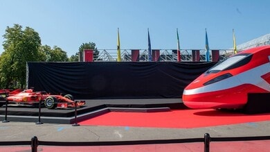 Ferrari e Trenitalia, F1-75 e Frecciarossa 1000 siglano la nuova partership