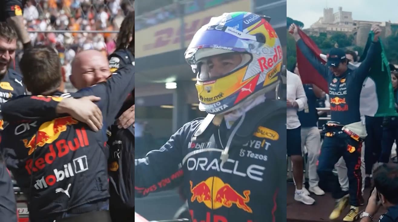 Red Bull celebra le 7 vittorie della prima metà di stagione 2022