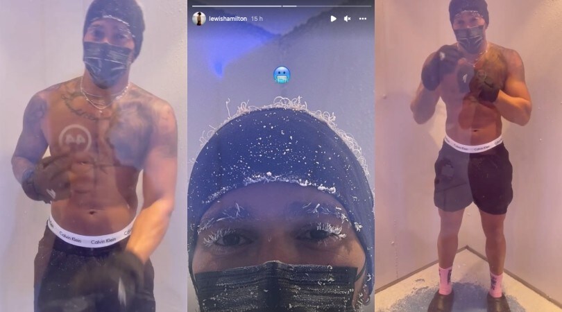 Lewis Hamilton: l'allenamento spietato per il GP di Francia è a -110°!