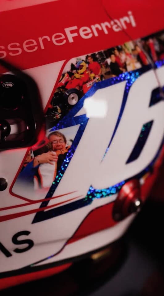 GP Francia, Leclerc ricorda papà Hervé nel suo casco