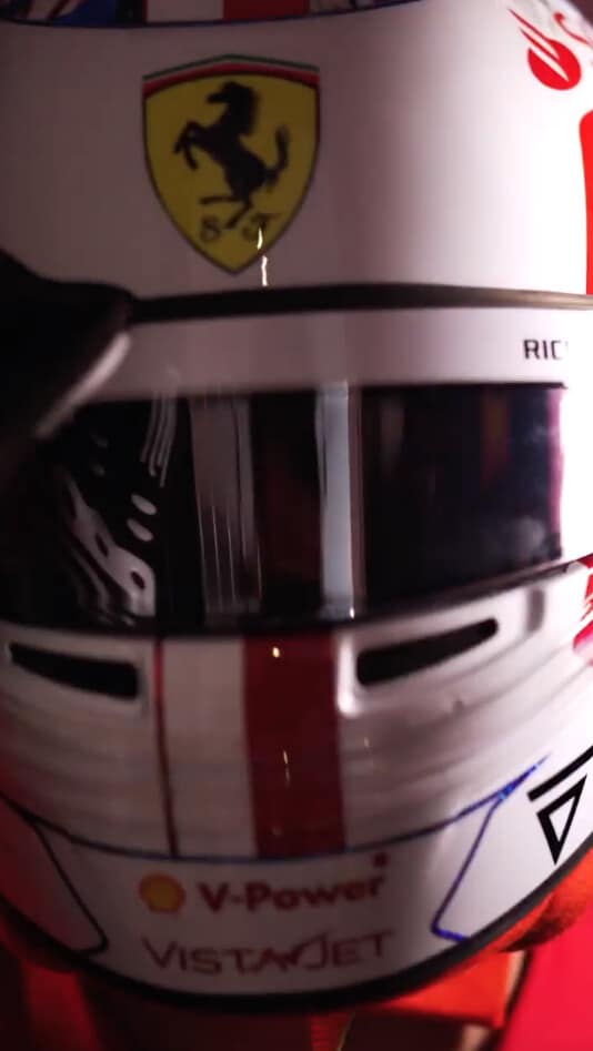 GP Francia, Leclerc ricorda papà Hervé nel suo casco