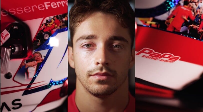 GP Francia, Leclerc ricorda papà Hervé nel suo casco
