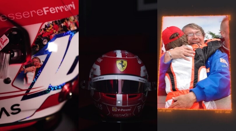 GP Francia, Leclerc ricorda papà Hervé nel suo casco