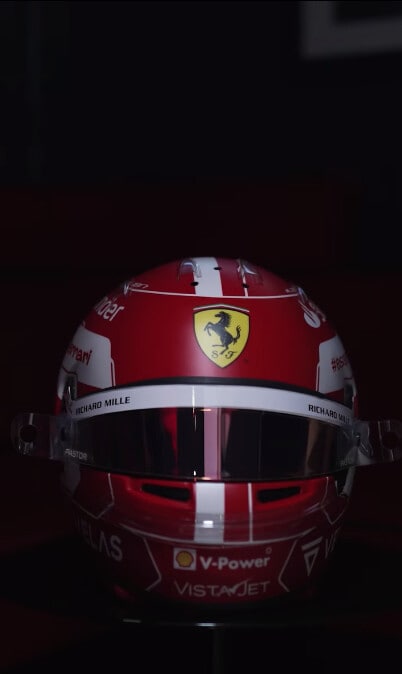GP Francia, Leclerc ricorda papà Hervé nel suo casco