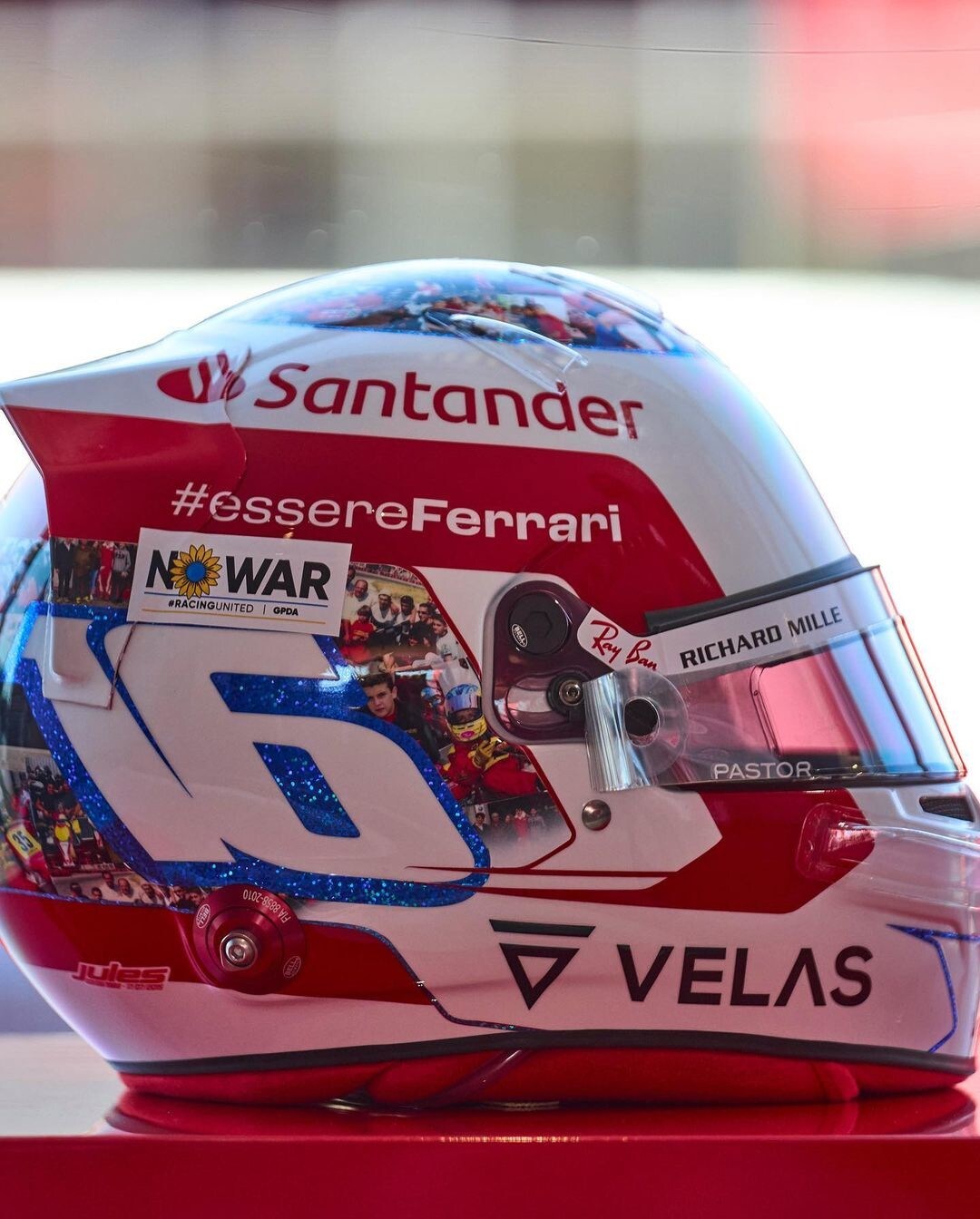 GP Francia, Leclerc ricorda papà Hervé nel suo casco