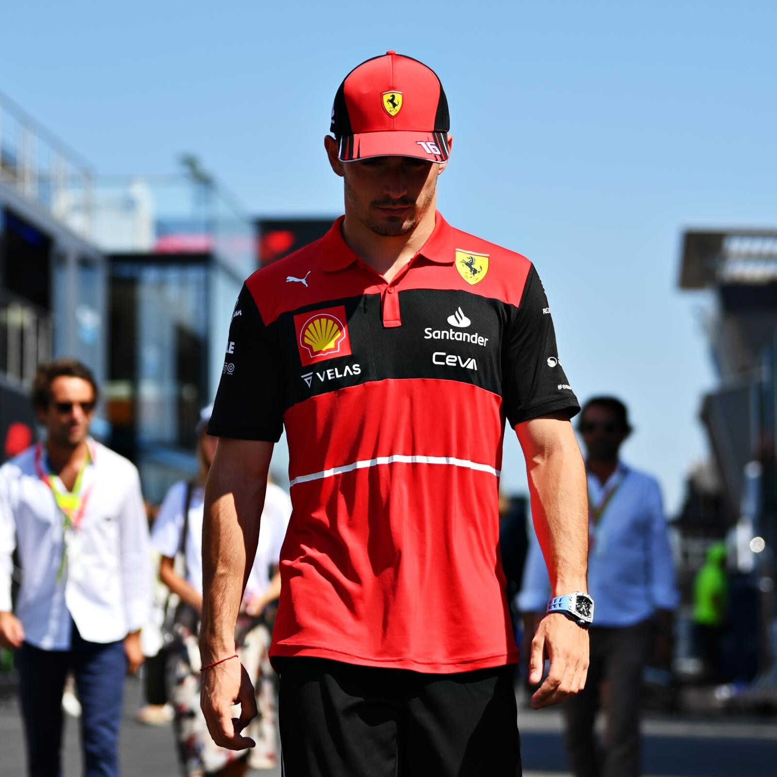 Leclerc finisce a muro nel GP di Francia
