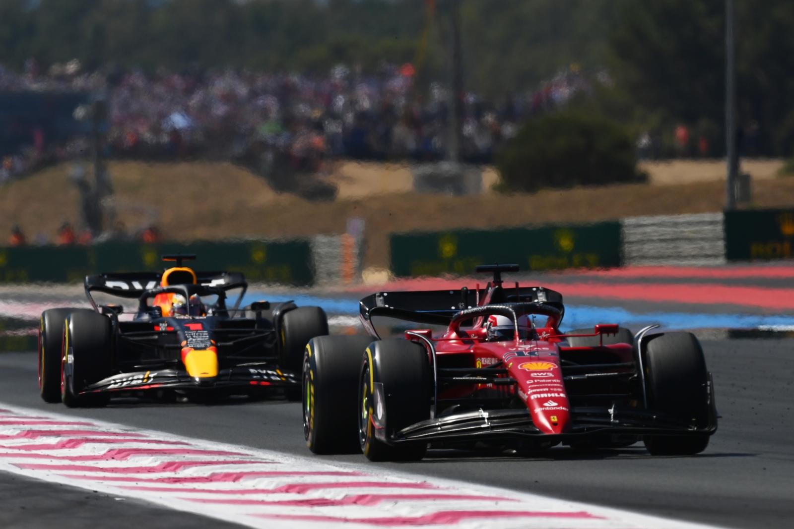 Leclerc finisce a muro nel GP di Francia