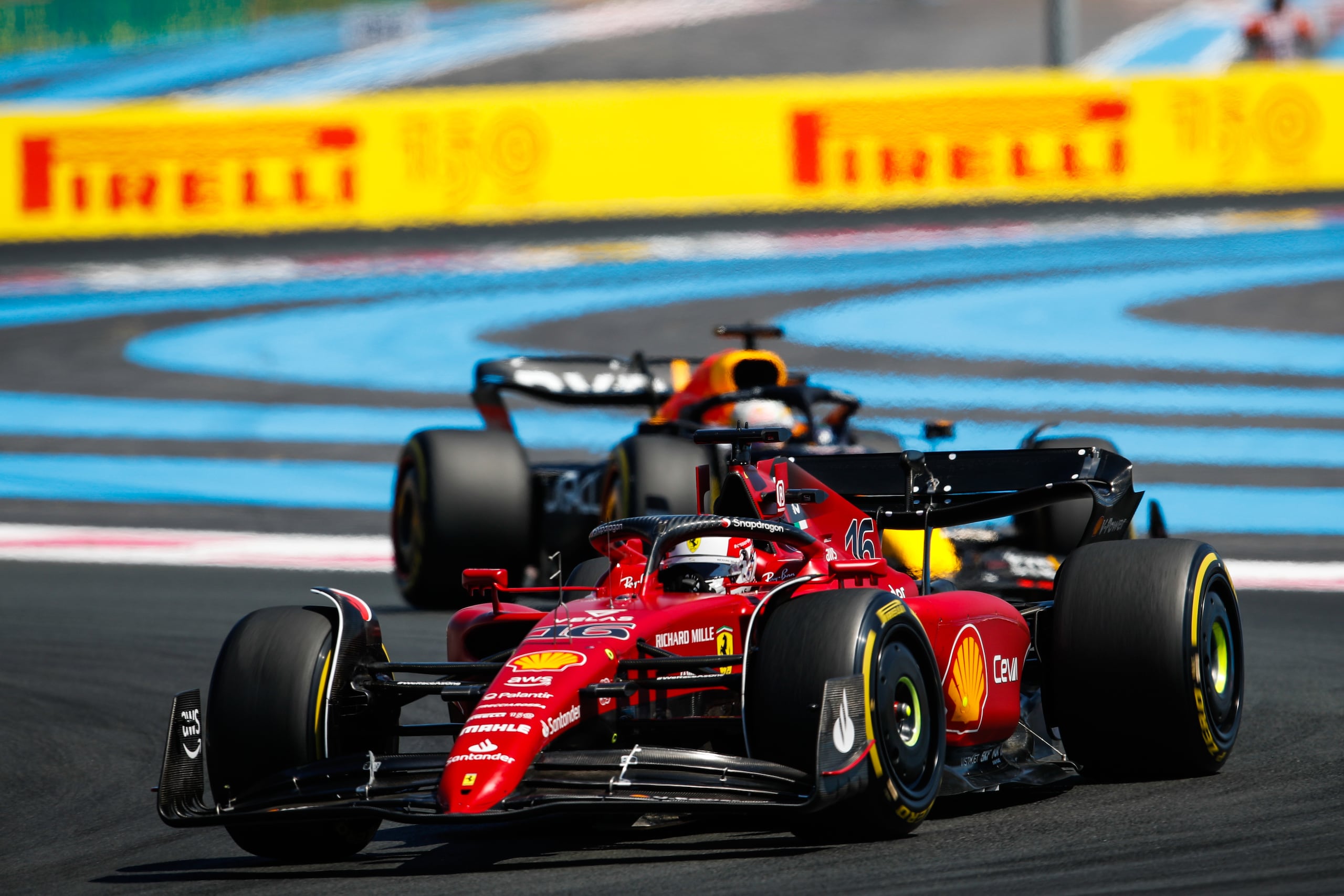 Leclerc finisce a muro nel GP di Francia