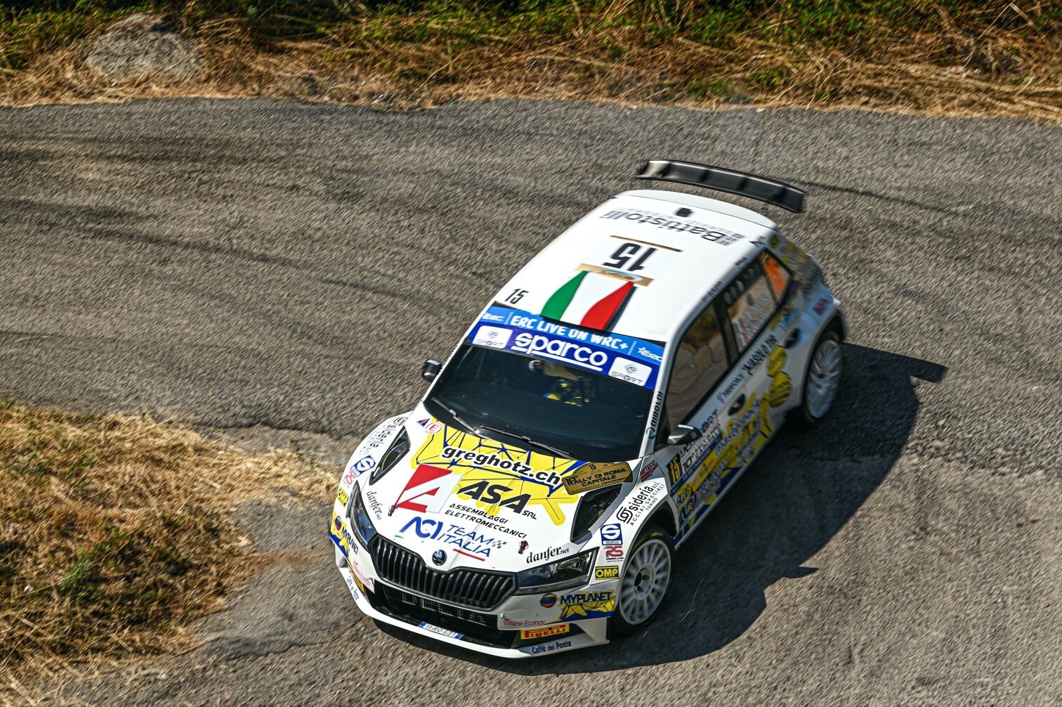 Pirelli si aggiudica con De Tommaso anche il Rally di Roma e porta a quattro su sei le vittorie nel FIA ERC