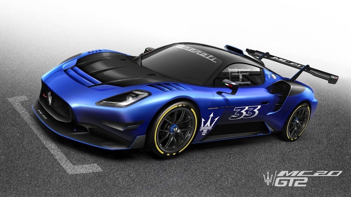Maserati MC20 GT2, il Tridente raddoppia nelle corse