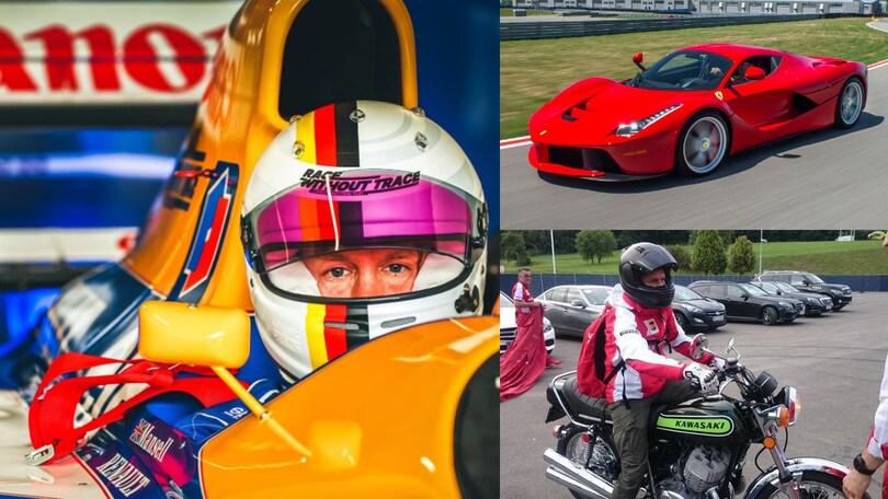 Sebastian Vettel, il garage da sogno del 4 volte Campione