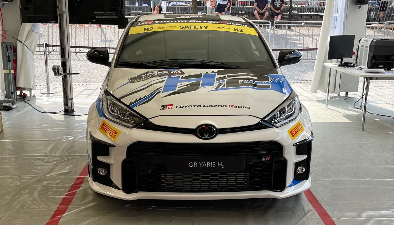 A Ypres girerà la Toyota Yaris a idrogeno