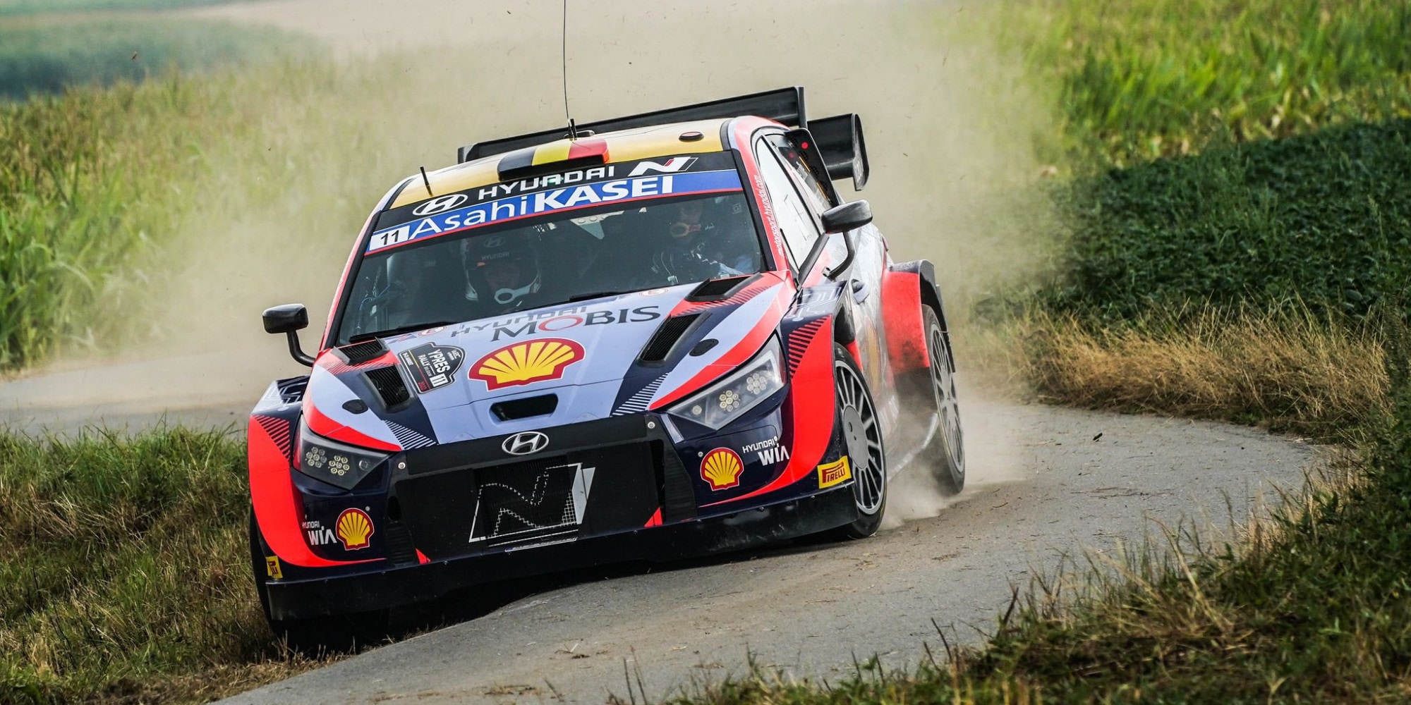 WRC, Rally di Ypres: Neuville il più veloce nello shakedown