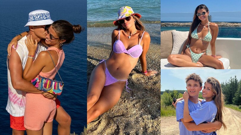 Norris, vacanze italiane con la sua sexy Luisinha