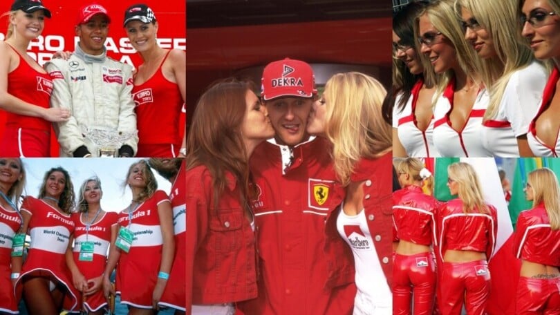Vi ricordate le Marlboro Girls in Formula 1?
