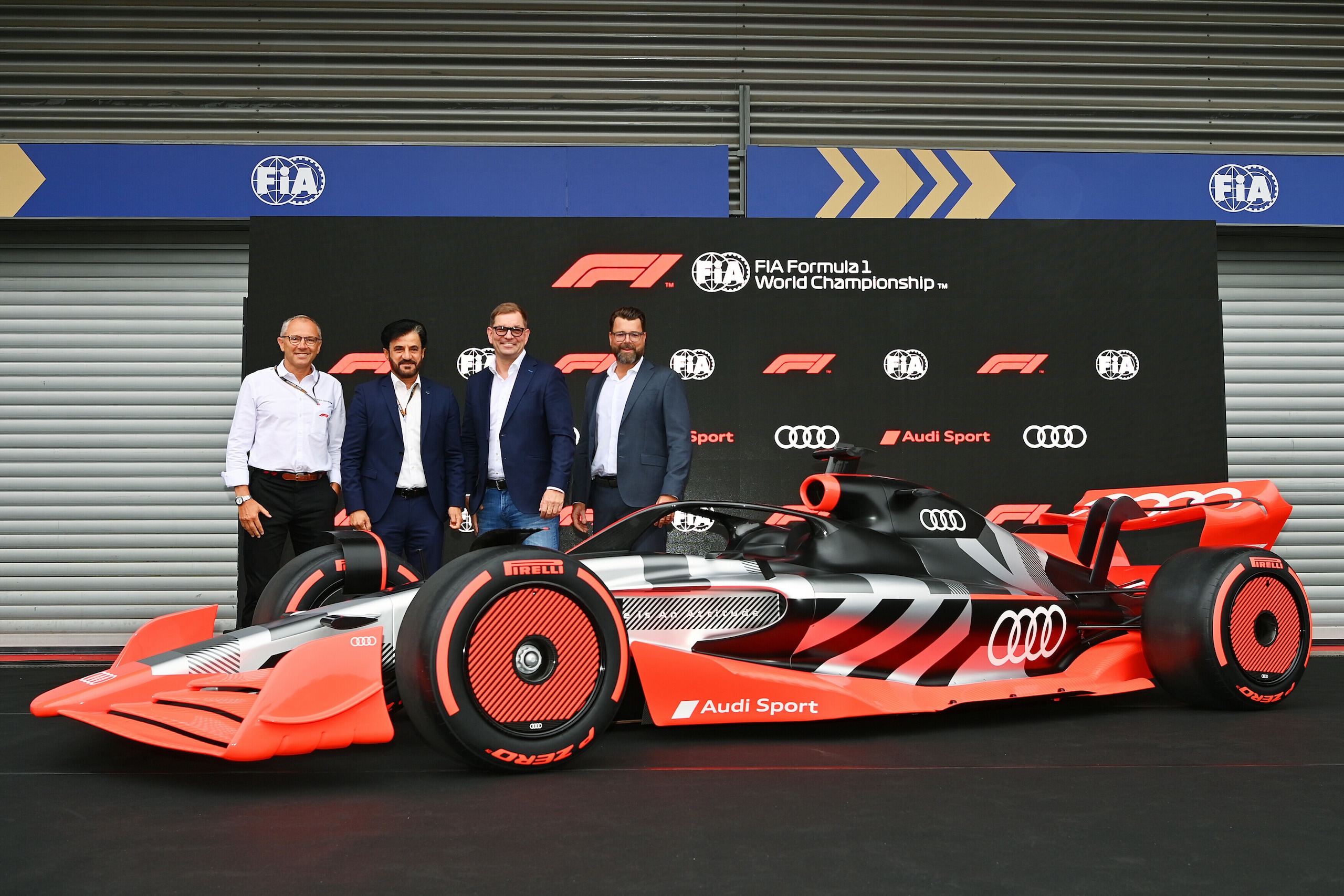 Audi svela la livrea della monoposto per la F1 2026