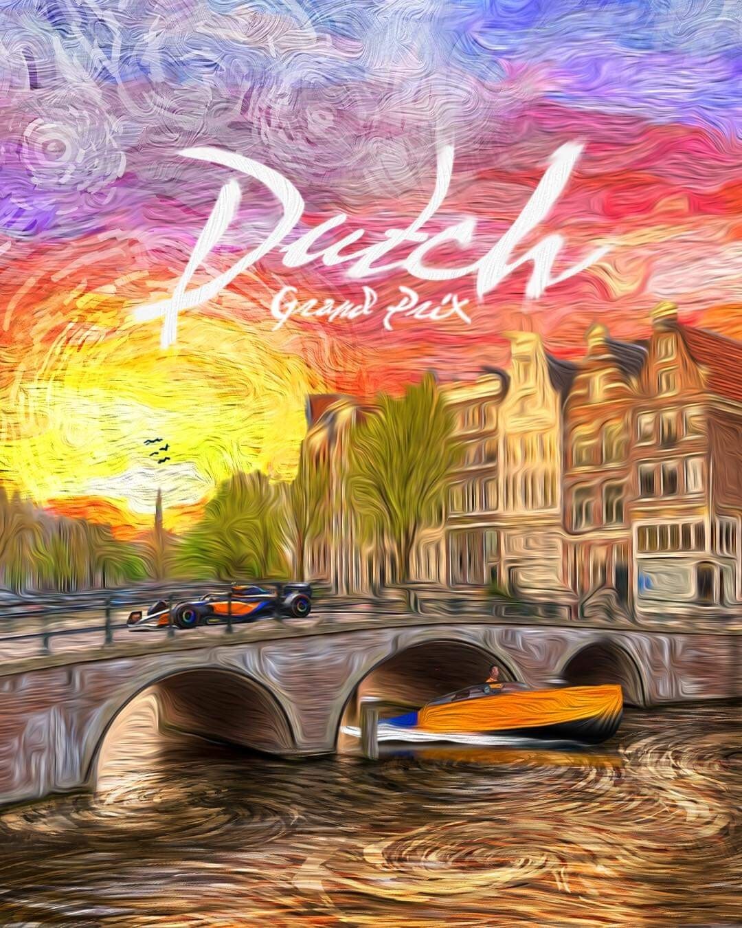 GP Olanda, i poster dei team per la gara di Zandvoort