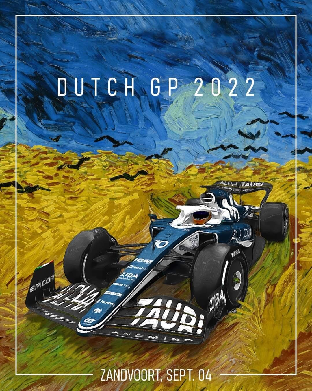 GP Olanda, i poster dei team per la gara di Zandvoort