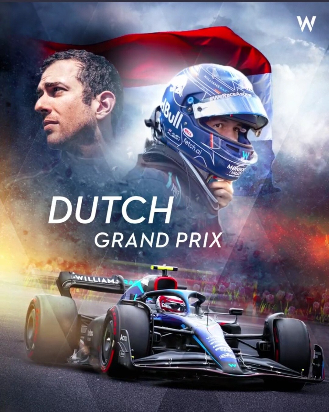 GP Olanda, i poster dei team per la gara di Zandvoort