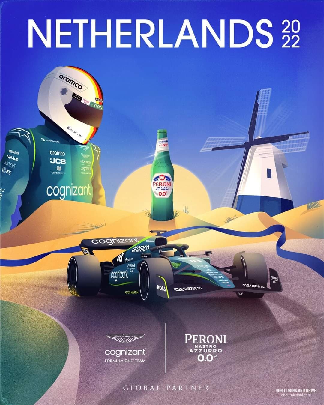 GP Olanda, i poster dei team per la gara di Zandvoort