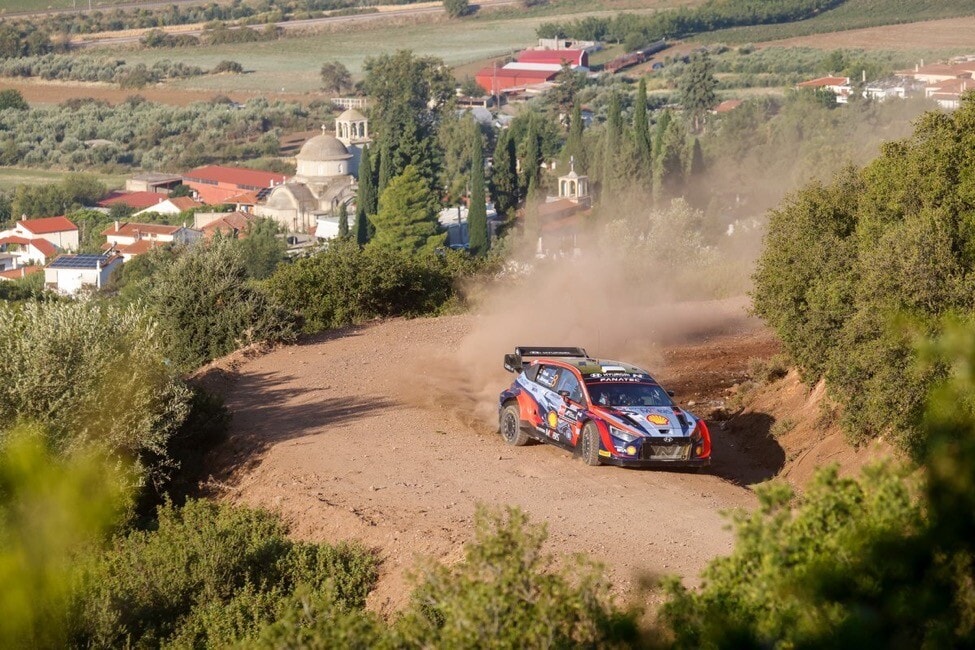 WRC: Tanak il più veloce nell shakedown dell'Acropoli