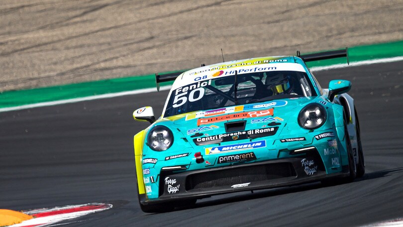 Weekend trionfale di Fenici in casa a Vallelunga in Carrera Cup