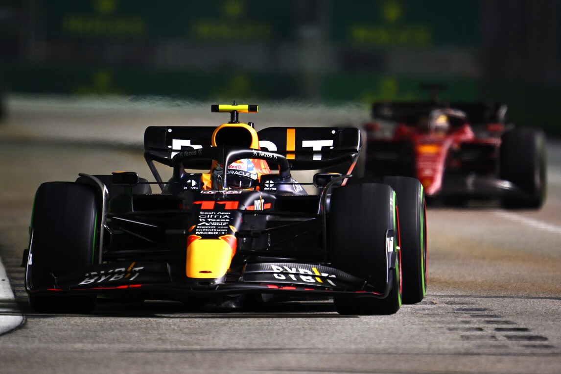 GP Singapore: vince Perez, ma è sub judice; doppio podio Ferrari