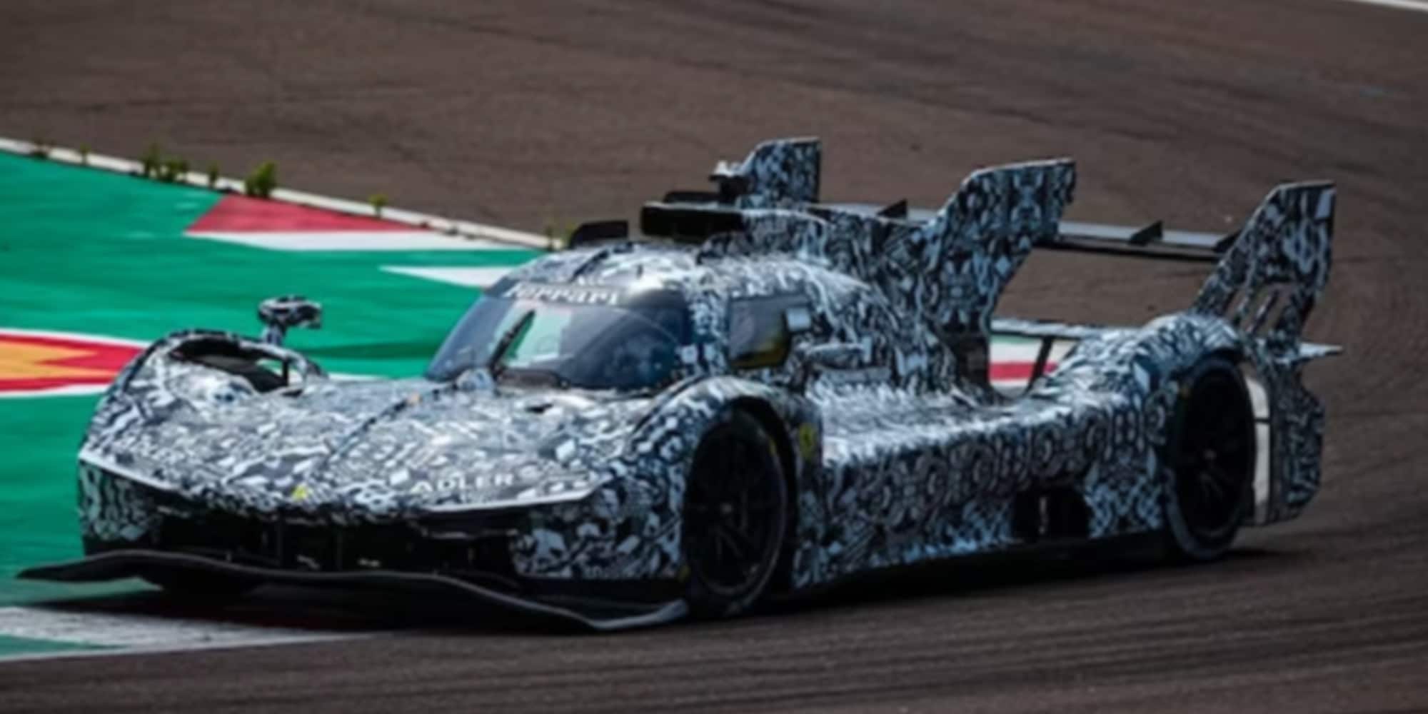 Ferrari LMH, la presentazione alle Finali Mondiali