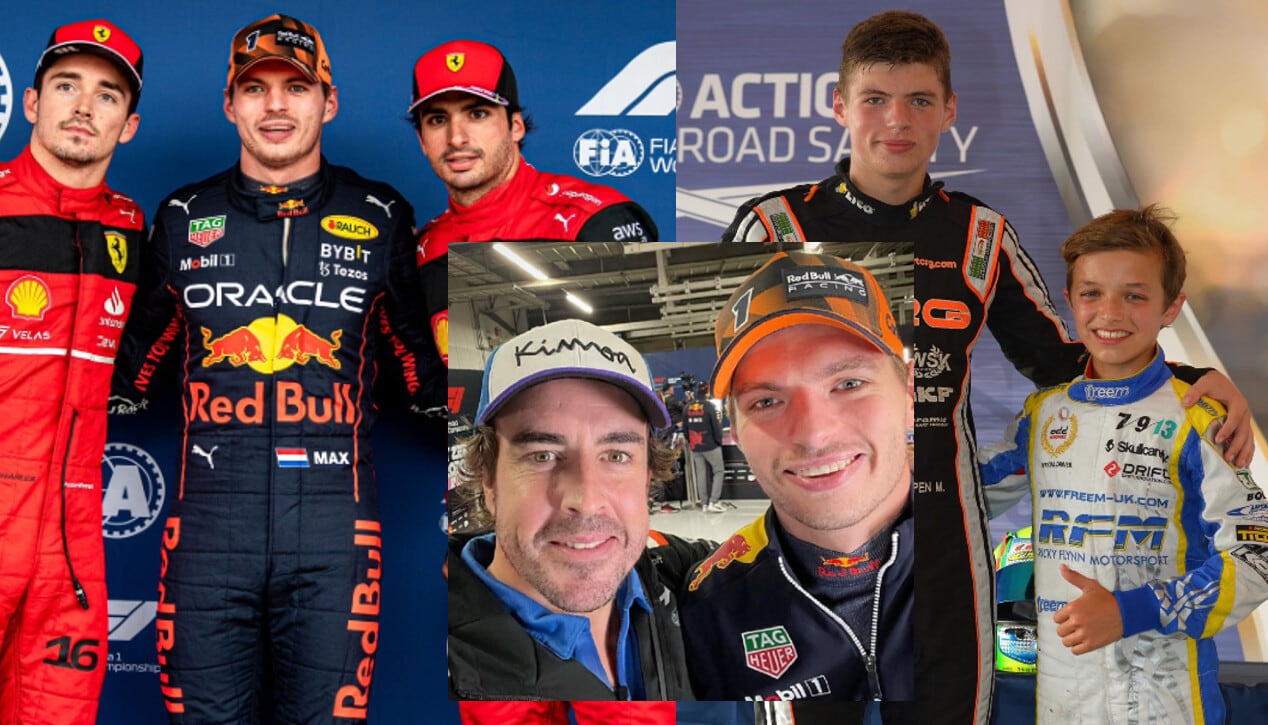 Verstappen Campione, le congratulazioni social di piloti e team