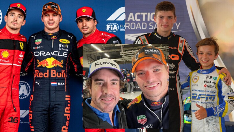 Verstappen Campione, le congratulazioni social di piloti e team