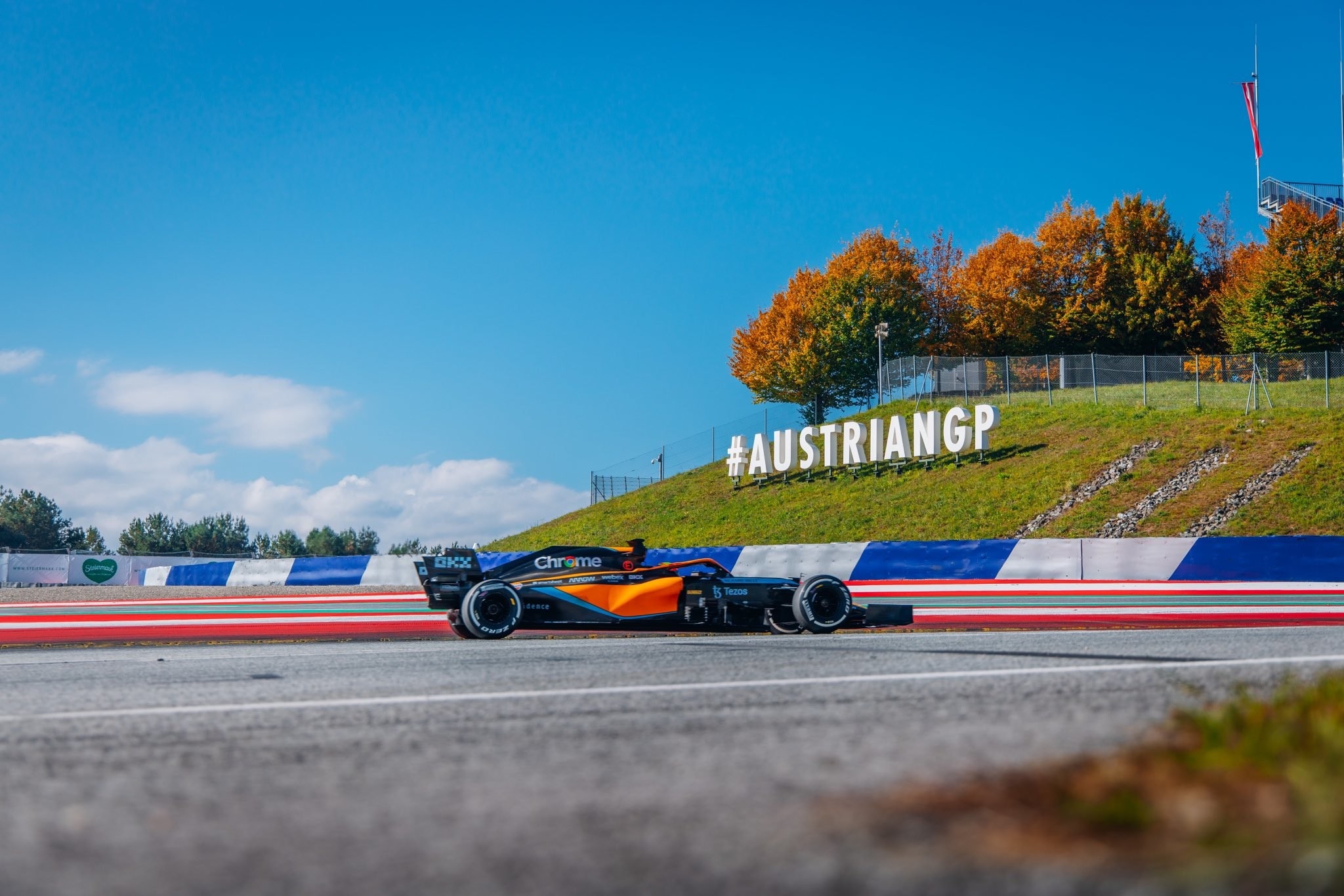 McLaren, test a Spielberg con O'Ward e Palou
