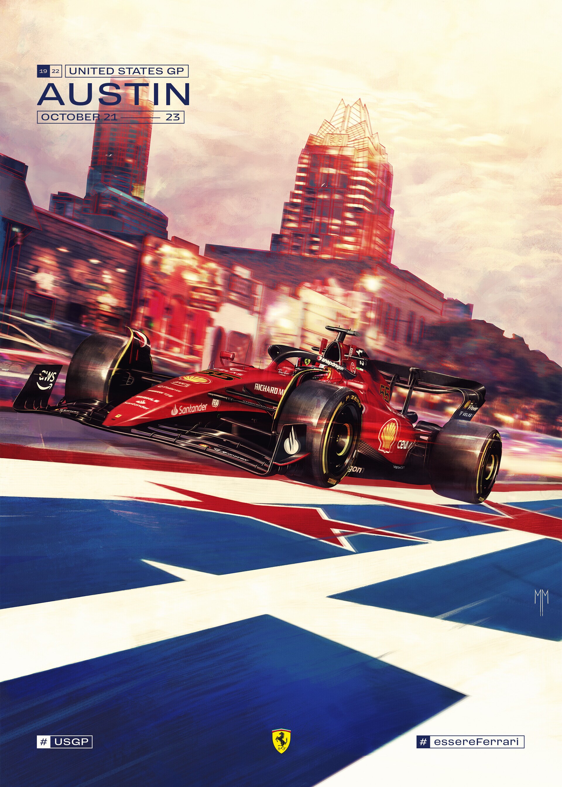 GP USA, i poster dei team per la gara di Austin