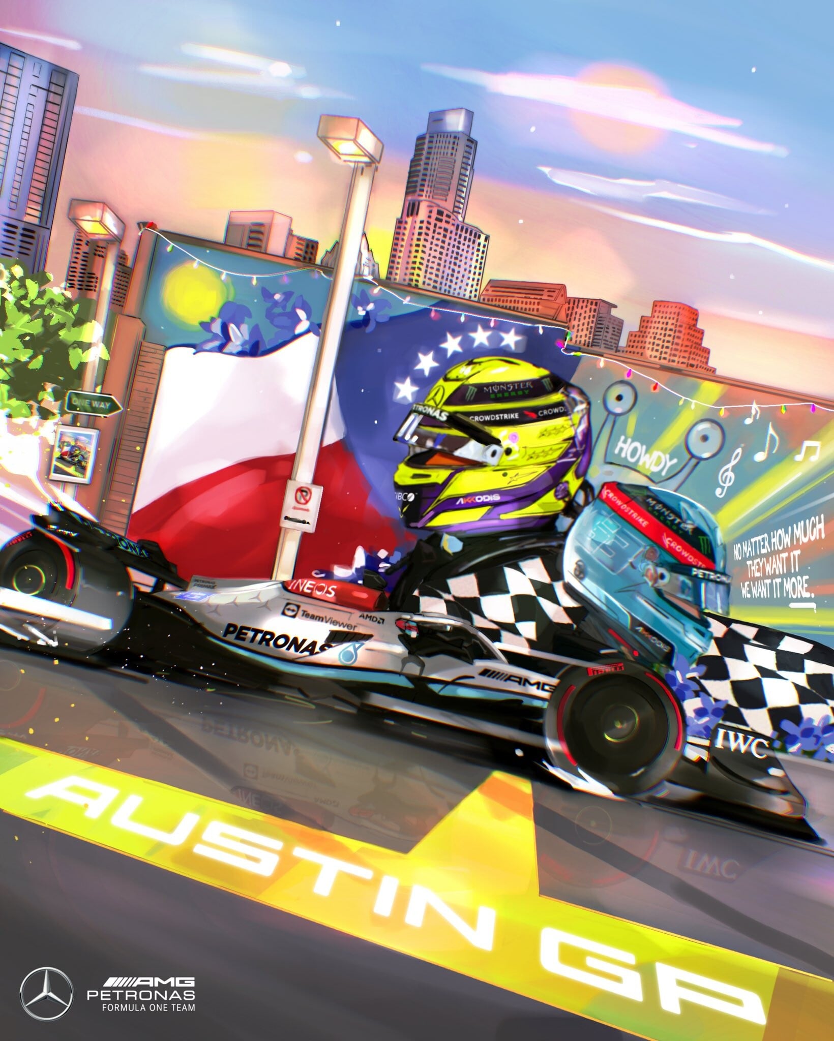 GP USA, i poster dei team per la gara di Austin