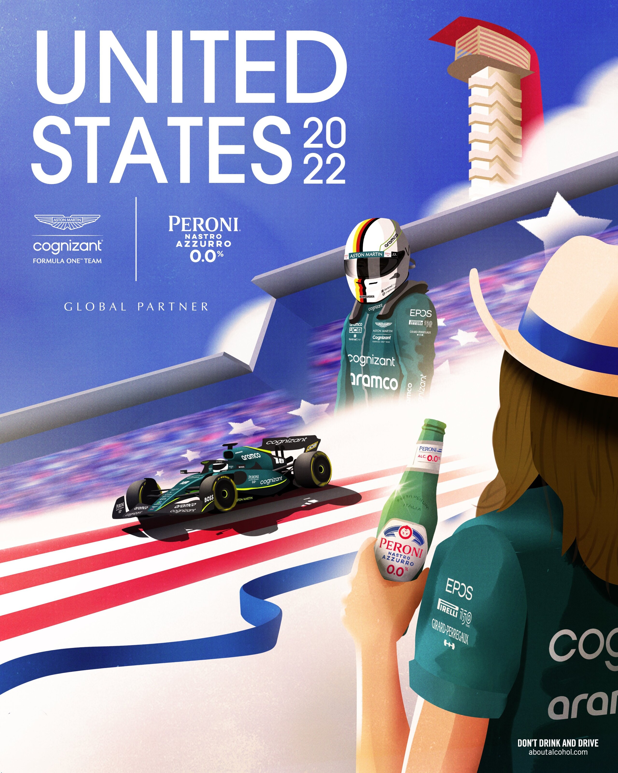 GP USA, i poster dei team per la gara di Austin