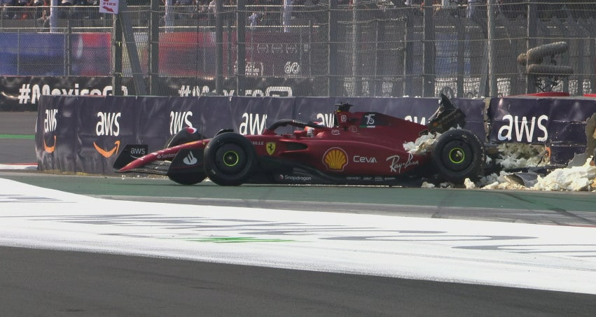 GP Messico: Leclerc contro le barriere nelle libere 2