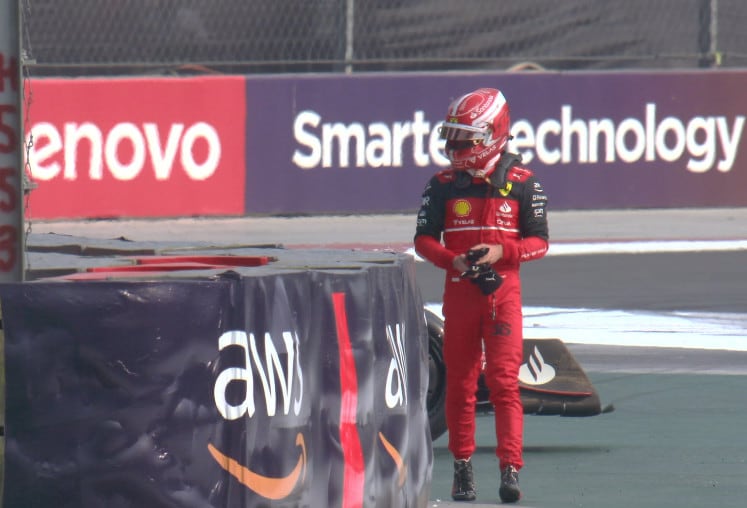 GP Messico: Leclerc contro le barriere nelle libere 2