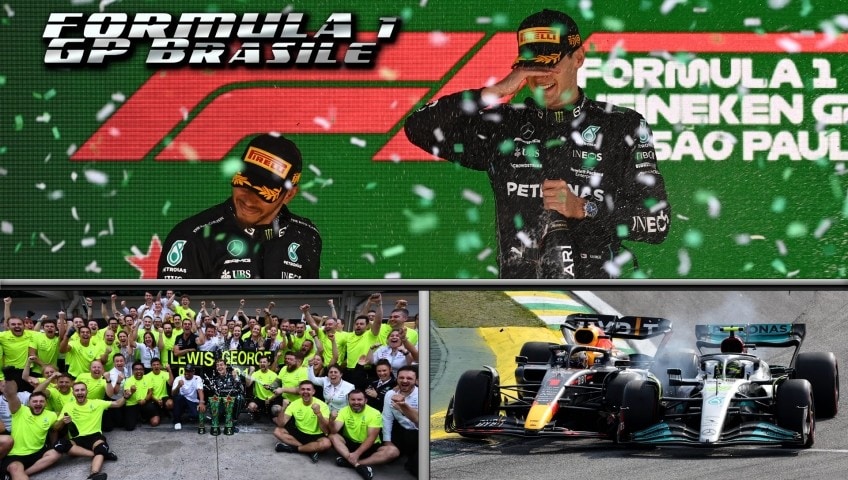 GP Brasile: tornano le Stelle Mercedes e Russell entra nel firmamento della F1