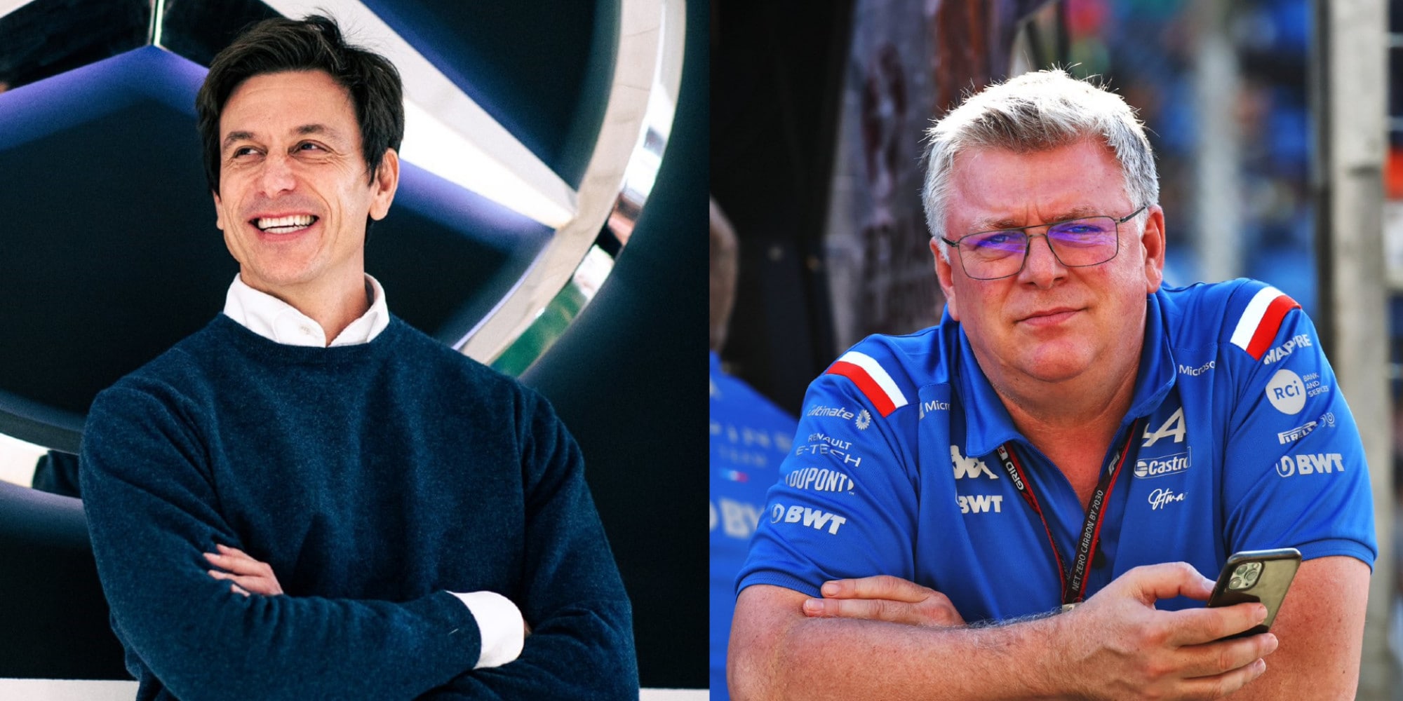 Vasseur e i valzer di team principal in F1: Mercedes e Alpine fanno ironia sui social