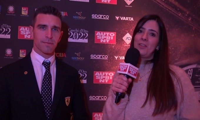 Caschi d'Oro 2022, Alessandro Pierguidi: "Che potenza al volante della Ferrari hypercar"