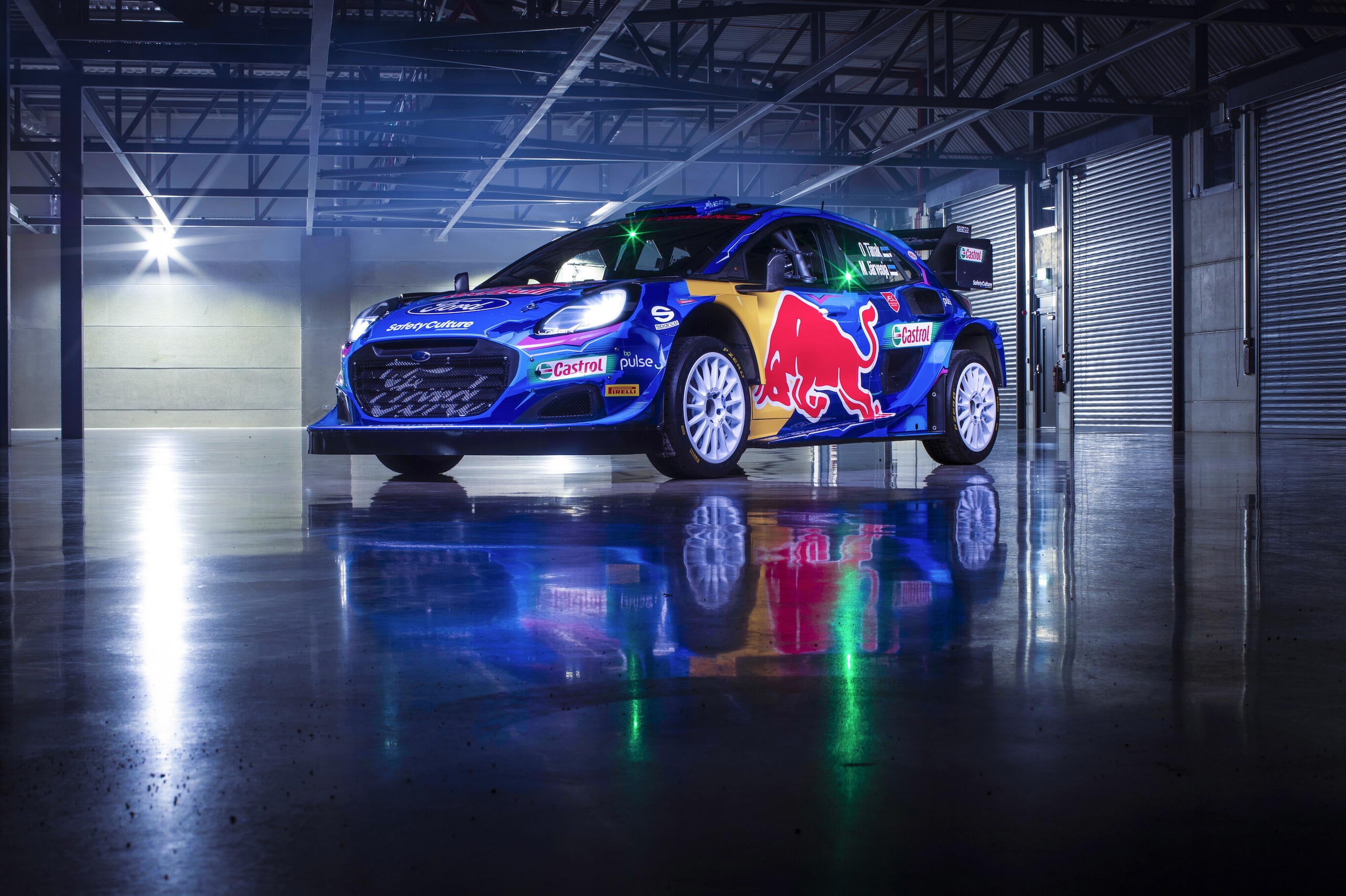 WRC, ecco la Ford Puma Rally1 2023 di Tanak e Loubet