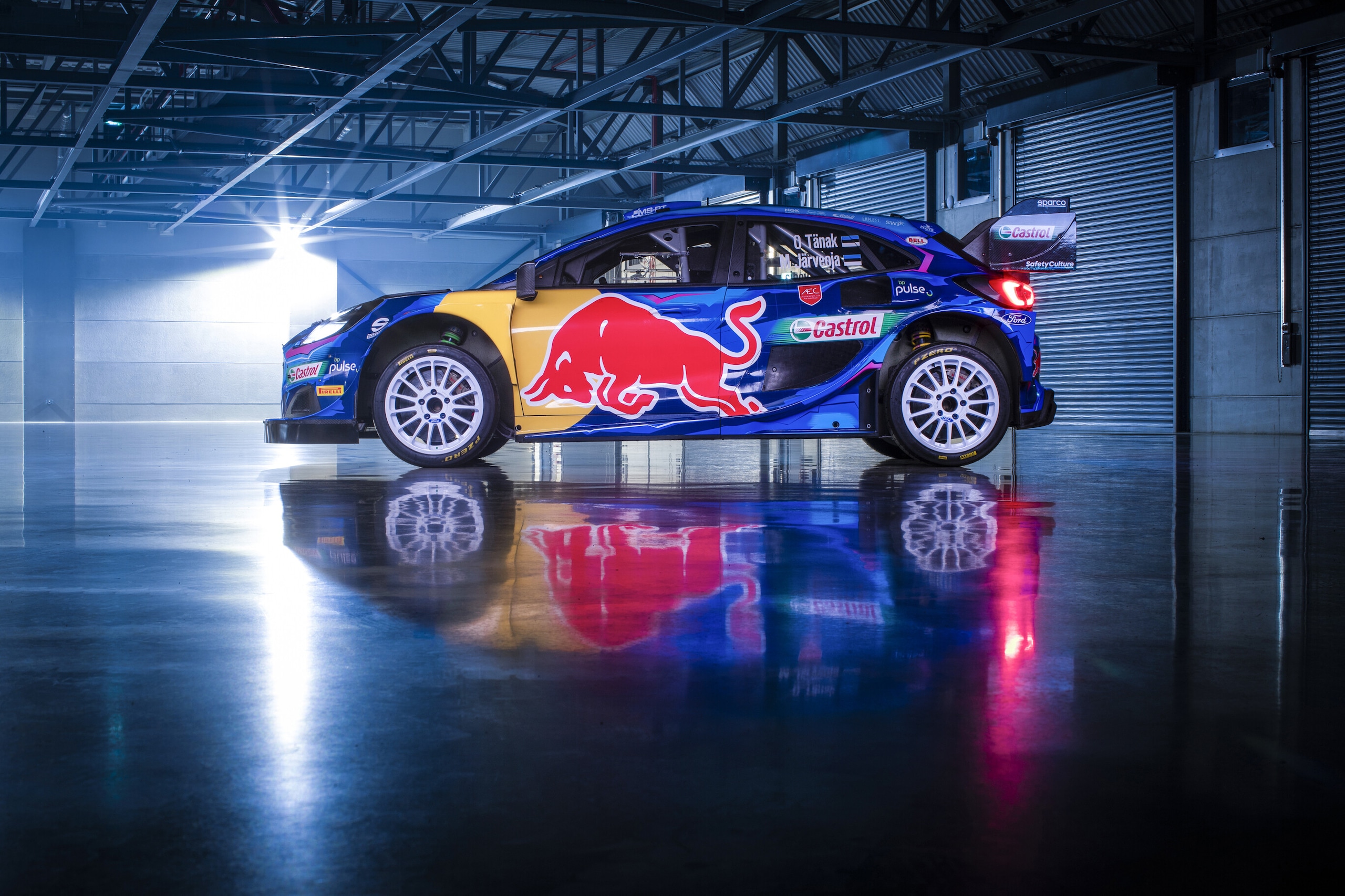 WRC, ecco la Ford Puma Rally1 2023 di Tanak e Loubet