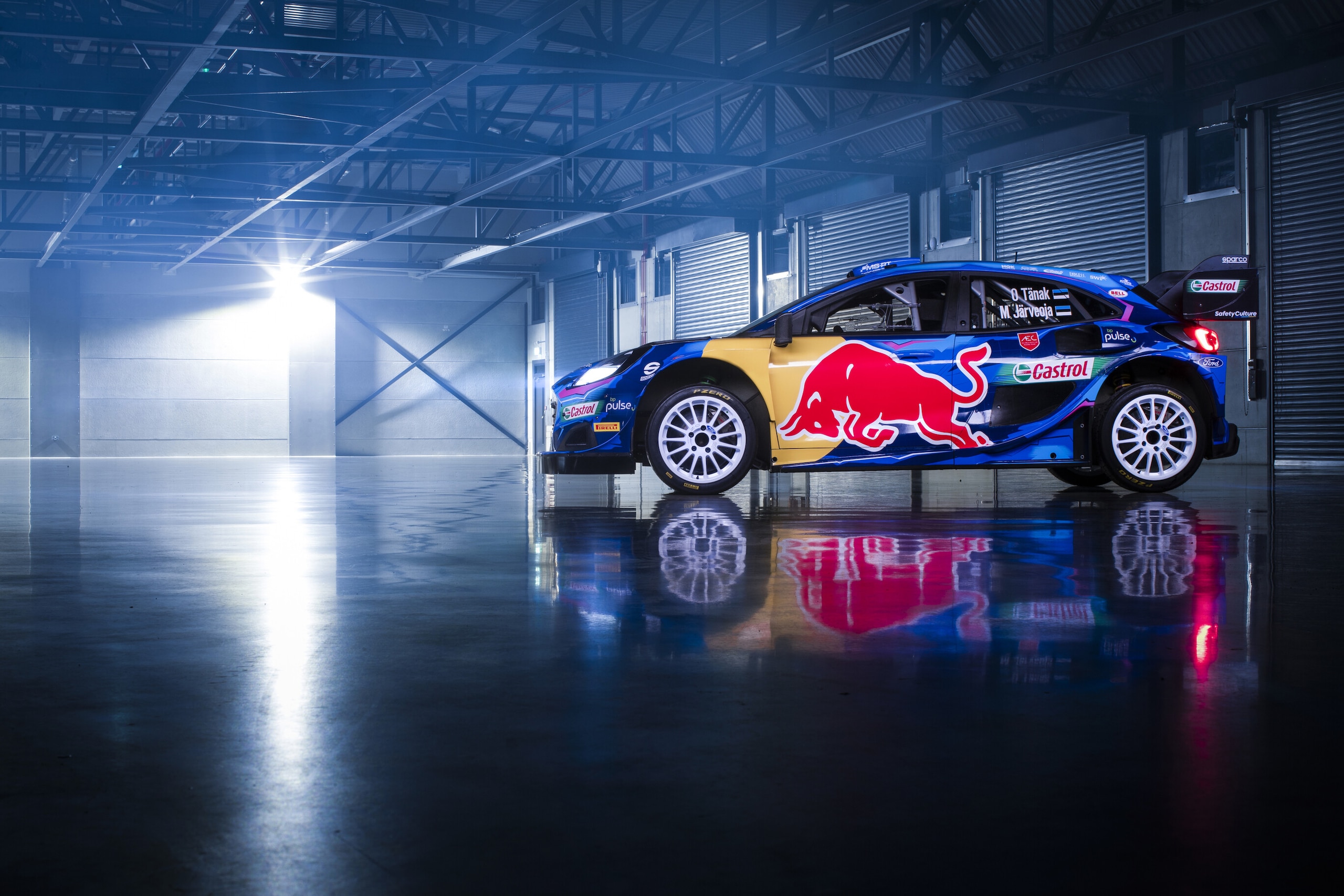 WRC, ecco la Ford Puma Rally1 2023 di Tanak e Loubet